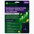 Quickbooks desktop Pro 2024 for windows – lifetime license - not a Subscription